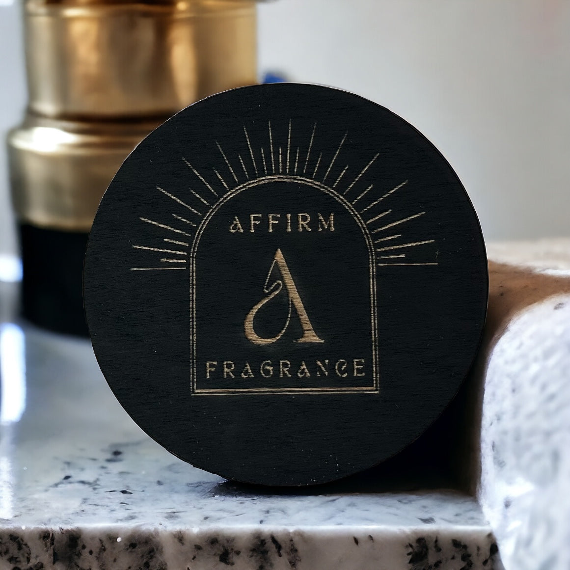 Signature Engraved Candle Lid