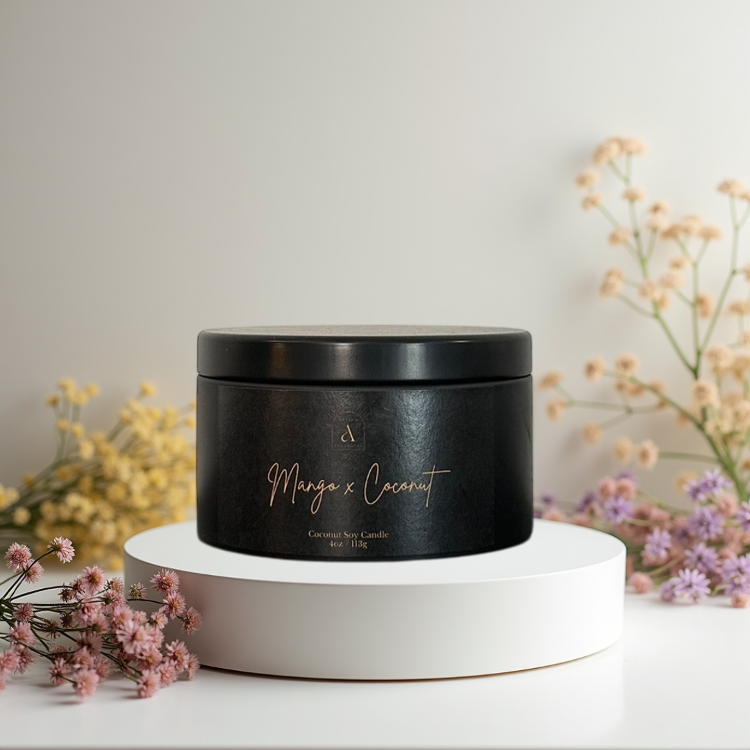 Mango x Coconut Travel Candle