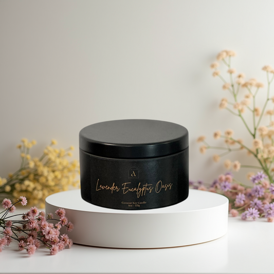 Lavender Eucalyptus Oasis Travel Candle