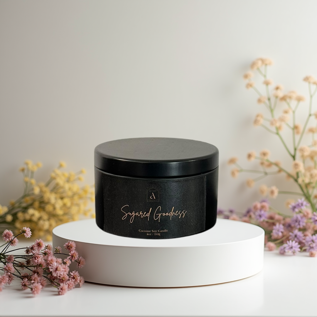 Sugared Goodness Travel Candle
